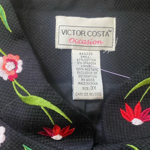 Victor Costa Occassion Coat Size 3XL - Picture 2 of 7